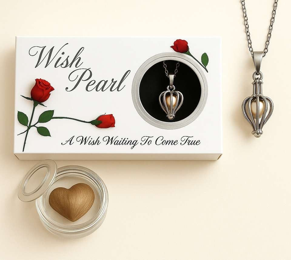 Freshwater Shell Canned Oyster Ocean Love Real Pearl Necklace Set